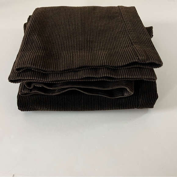 Jones New York Signature Stretch Brown Corduroy Pants Size 8 - Picture 4 of 7